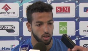 Avant Auxerre - HAC, interview d'Issam Chebake