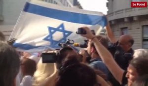 Rassemblement pro-israélien à Paris