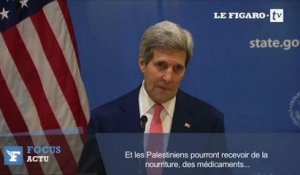 Cessez-le-feu à Gaza : "Il n'y aucune garantie" (Kerry)