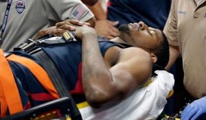 Horrible ! Paul George se brise la jambe en deux