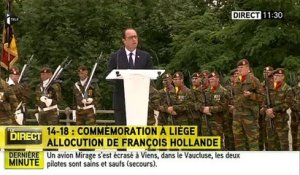 Hollande dénonce les des massacres de populations civiles en Irak et en Syrie
