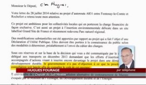 A831 : Interview d’Hugues Fourage sur l’accord de M. Valls