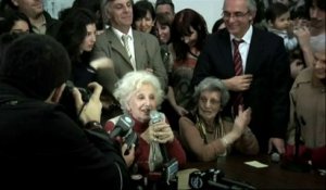 Dictature argentine : après 36 ans de recherche, elle retrouve son petit-fils