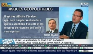 "La situation en zone euro s'aggrave par le blocus russe", Jean-François Bay, dans Intégrale Bourse - 11/08