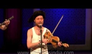 Violinist Dmitri Shikardin and Iuliia Usova's performance at ICCR