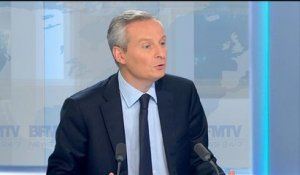 Bruno Le Maire: Alain Juppé "a une dimension d'homme d'Etat"