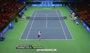 Stockholm - Nieminen écarte Ramos-Vinolas