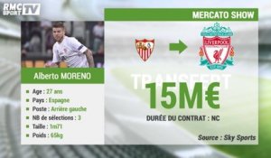 Mercato Show / La fiche transfert d'Alberto Moreno à Liverpool