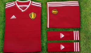 Les nouveaux maillots de la Belgique dévoilés !