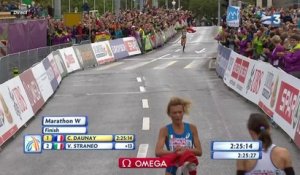 Athlétisme: revivez la victoire de Christelle Daunay sur le marathon des championnats d'Europe