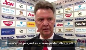 Louis van Gaal déçu par sa première à Old Trafford