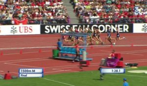 La belle et grande course de Mahiedine Mekhissi, champion d'Europe du 1500 m à Zurich