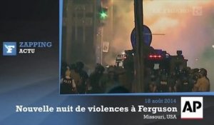 Nouvelle nuit de violences à Ferguson