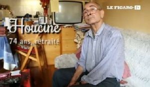 Houcine, retraité de 74 ans : "Mon avenir, c'est d'attendre la mort"