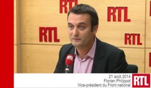 Primaire UMP : Alain Juppé est "mieux placé" que Nicolas Sarkozy, selon Florian Philippot