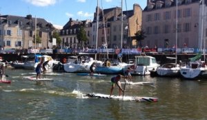 1ère édition du Morbihan paddle trophy Ouest-France