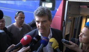 Pour Montebourg, son départ du gouvernement est le "début du débat sur l'austérité"