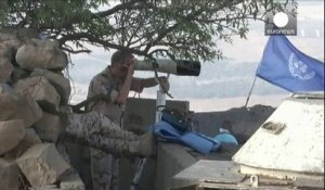 Syrie : des soldats de l'ONU attaqués sur le plateau du Golan