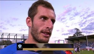 Castres-Bayonne: Interview Julien Dumora (CAS) - J3 - Saison 2014-2015