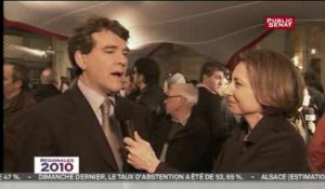 Arnaud Montebourg : « Aubry sort renforcée »