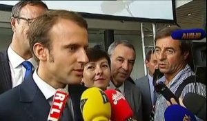 "Je n'ai pas envie d'être le ministre des commentaires", explique Emmanuel Macron
