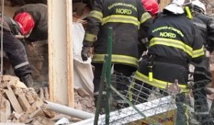 Une maison s'effondre à Lille: deux morts