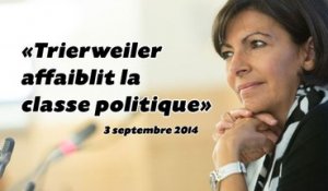 Valérie Trierweiler «affaiblit la classe politique»