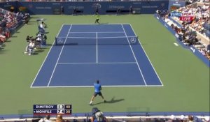 US Open : Le résumé de la victoire de Monfils en huitième de finale