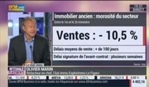 Marché immobilier: recul des ventes et diminution des volumes de transactions: Olivier Marin, dans Intégrale Placements –  04/09