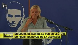 Marine Le Pen appelle François Hollande à dissoudre l'Assemblée