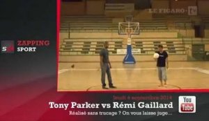 Zap'Sport : Quand Rémi Gaillard défie Tony Parker