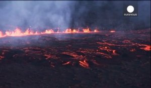 Nouvelle éruption du volcan islandais