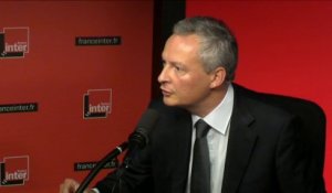 Bruno Le Maire : "Je veux ramener le nombre de députés à 400"