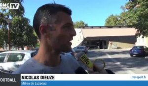 Football / Luzenac / Dieuze : "Se dire au revoir sur un parking" 10/09