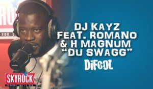 Dj Kayz présente H Magnum et Romano " Du Swagg" en live dans la Radio Libre
