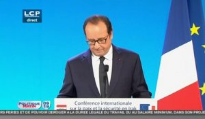 François Hollande : "Daech constitue un danger immense pour la sécurité du monde"