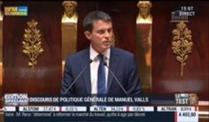 Le discours de politique générale de Manuel Valls – 16/09 1/9