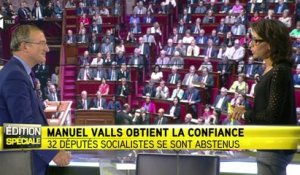 H. Mariton : M. Valls est "apparu, câlinant la gauche de la gauche"