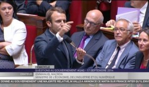 Les excuses d'Emmanuel Macron sur les "illettrées" de Gad