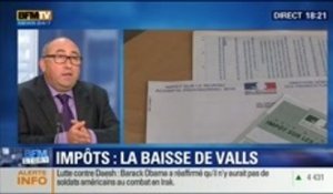BFM Story: Impôt sur le revenu: Manuel Valls souhaite supprimer la première tranche - 17/09