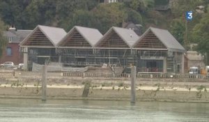 Caudebec-en-Caux : le chantier de MuséoSeine et la maison des Templiers