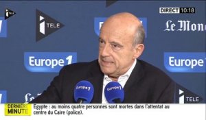 Juppé répond aux attaques de Sarkozy