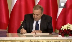 Pologne: le nouveau gouvernement officiellement investi