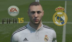 FIFA 15 : les visages du Real Madrid en HD !