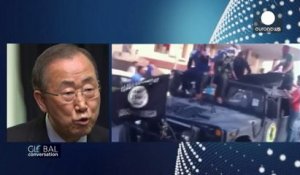 Etat islamique, changement climatique, Ebola : Ban Ki-moon invité de Global conversation