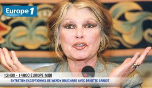 Brigitte Bardot : "Je suis émue aux larmes par les lettres que je reçois"