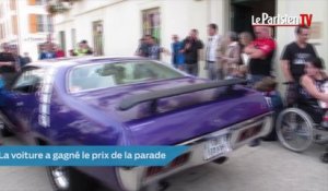 Essonne : parade de voitures anciennes à Linas