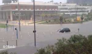 Les vidéos amateur des inondations à Montpellier
