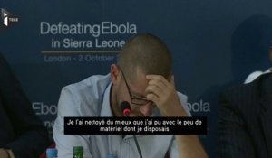 Ebola : le témoignage bouleversant d'un infirmier guéri du virus