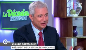 Claude Bartolone sur la fiscalisation des allocations familiales - C à vous - 08/10/2014
